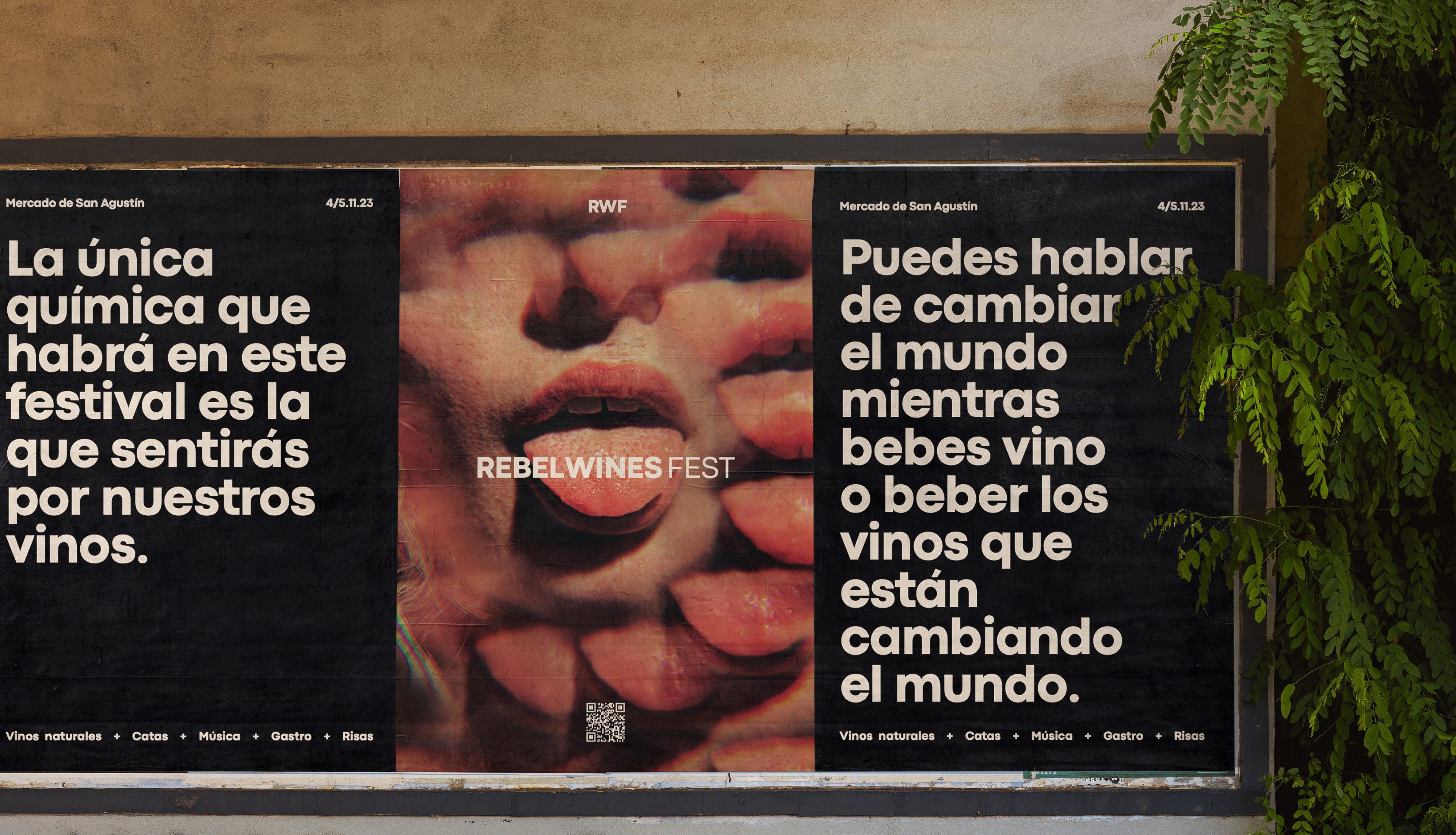 Picture from the project "Rebel Wines Fest". If you click on it, you can access to the project description.
